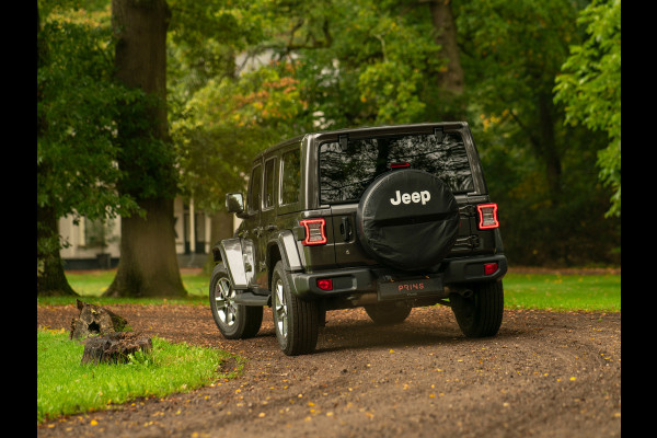 Jeep Wrangler Unlimited 2.0T Sahara 270pk | Carplay | Alpine HiFi | Camera | Uitneembaar dak | Stoelverw. | Afn. trekhaak