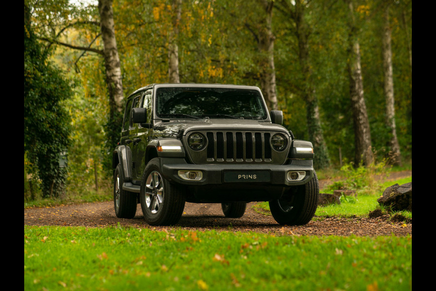 Jeep Wrangler Unlimited 2.0T Sahara 270pk | Carplay | Alpine HiFi | Camera | Uitneembaar dak | Stoelverw. | Afn. trekhaak