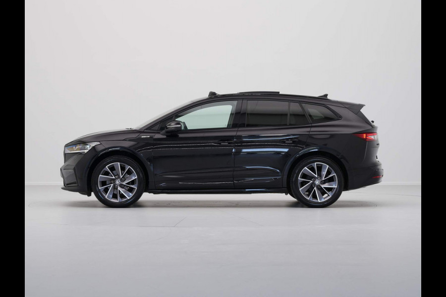 Škoda ENYAQ iV 60 180pk Sportline Panorama 360 Camera Head up all season banden warmtepomp demo joris