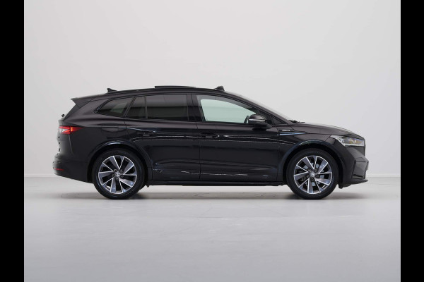 Škoda ENYAQ iV 60 180pk Sportline Panorama 360 Camera Head up all season banden warmtepomp demo joris