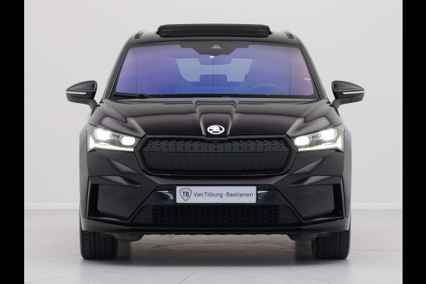 Škoda ENYAQ iV 60 180pk Sportline Panorama 360 Camera Head up all season banden warmtepomp demo joris
