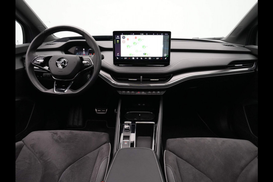 Škoda ENYAQ iV 60 180pk Sportline Panorama 360 Camera Head up all season banden warmtepomp demo joris