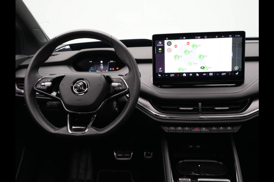 Škoda ENYAQ iV 60 180pk Sportline Panorama 360 Camera Head up all season banden warmtepomp demo joris