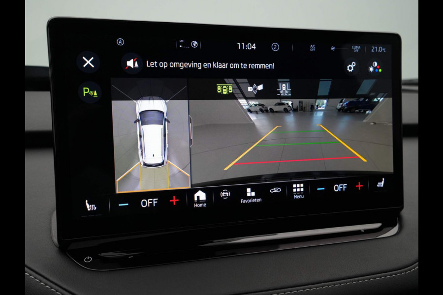 Škoda ENYAQ iV 60 180pk Sportline Panorama 360 Camera Head up all season banden warmtepomp demo joris