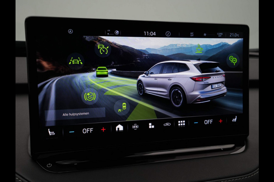 Škoda ENYAQ iV 60 180pk Sportline Panorama 360 Camera Head up all season banden warmtepomp demo joris