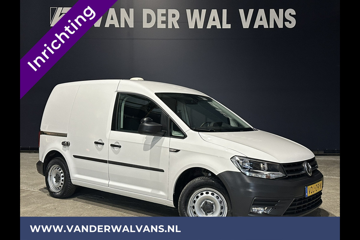 Volkswagen Caddy 2.0 TDI L1H1 Euro6 Airco | Navigatie | Camera | Cruisecontrol | Apple Carplay Trekhaak, parkeersensoren, zijdeur, android auto