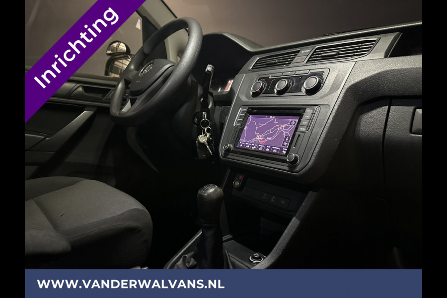 Volkswagen Caddy 2.0 TDI L1H1 Euro6 Airco | Navigatie | Camera | Cruisecontrol | Apple Carplay Trekhaak, parkeersensoren, zijdeur, android auto