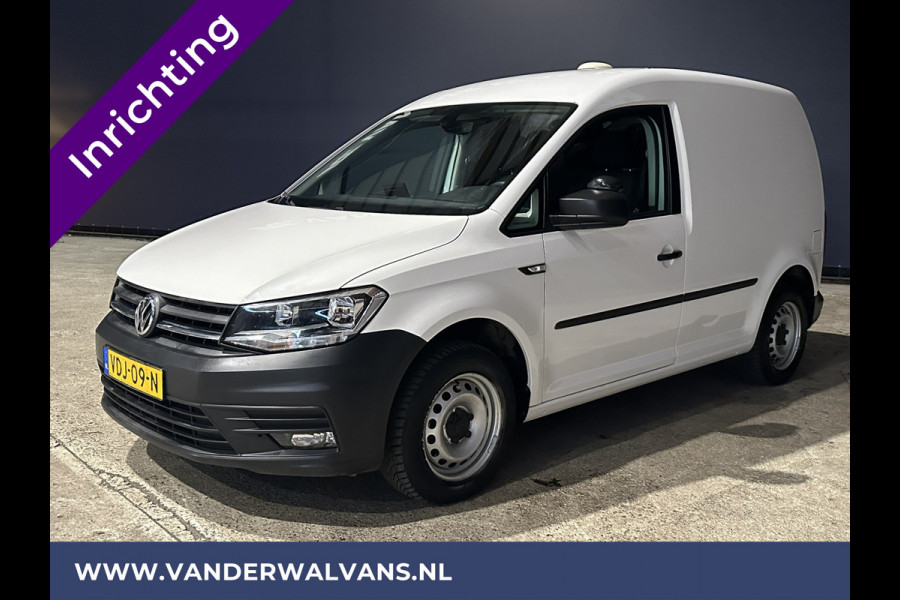 Volkswagen Caddy 2.0 TDI L1H1 Euro6 Airco | Navigatie | Camera | Cruisecontrol | Apple Carplay Trekhaak, parkeersensoren, zijdeur, android auto