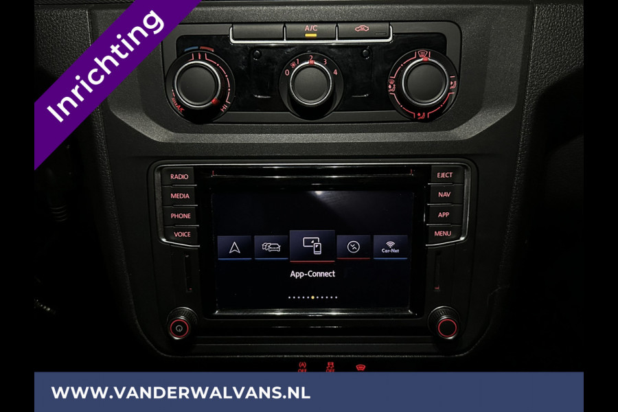 Volkswagen Caddy 2.0 TDI L1H1 Euro6 Airco | Navigatie | Camera | Cruisecontrol | Apple Carplay Trekhaak, parkeersensoren, zijdeur, android auto