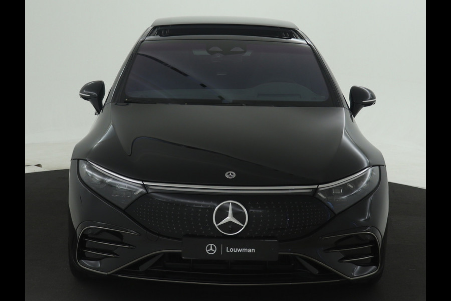 Mercedes-Benz EQS 580 4MATIC AMG Line 108 kWh | Achterasbesturing tot 10° | Garagedeuropener | Premium Plus pakket | Akoestiekcomfortpakket | MBUX augmented reality voor navigatie | Nightpakket | Rijassistentiepakket plus |