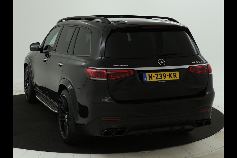 Mercedes-Benz GLS AMG 63 4-MATIC+ Nightpack 7 persoons | V8 | 612 pk | Rijassistentie Pakket | Sluitbekrachtiging | Standverwarming | Panoramadak | Memory | Inclusief 24 maanden MB Certified garantie voor Europa.