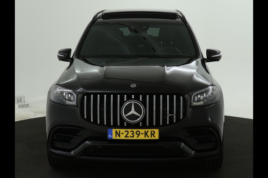 Mercedes-Benz GLS AMG 63 4-MATIC+ Nightpack 7 persoons | V8 | 612 pk | Rijassistentie Pakket | Sluitbekrachtiging | Standverwarming | Panoramadak | Memory | Inclusief 24 maanden MB Certified garantie voor Europa.