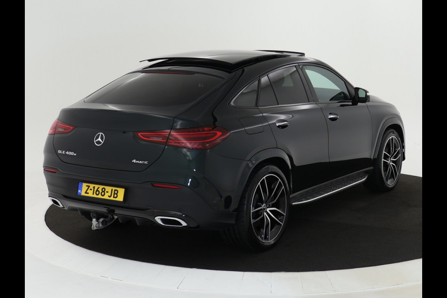 Mercedes-Benz GLE 400 e 4MATIC AMG Line | 22 Inch lichtmetalen velgen | Panoramadak | Treeplanken | Trekhaak elect. wegklapbaar | Navigatie | Parking support met 360 camera | Klasse 3+5 alarm | Rijassistent pakket plus | Inclusief 24 maanden MB Certified garantie voor Europa.