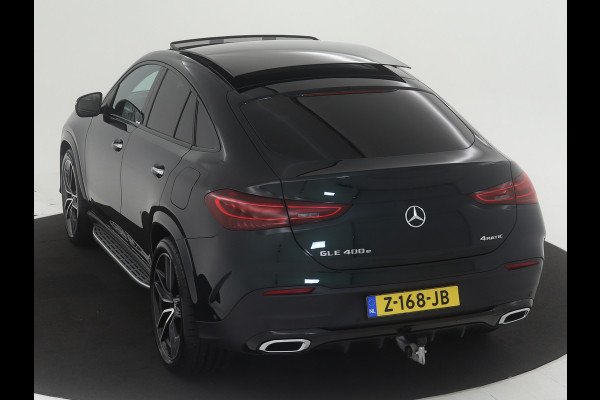 Mercedes-Benz GLE 400 e 4MATIC AMG Line | 22 Inch lichtmetalen velgen | Panoramadak | Treeplanken | Trekhaak elect. wegklapbaar | Navigatie | Parking support met 360 camera | Klasse 3+5 alarm | Rijassistent pakket plus | Inclusief 24 maanden MB Certified garantie voor Europa.