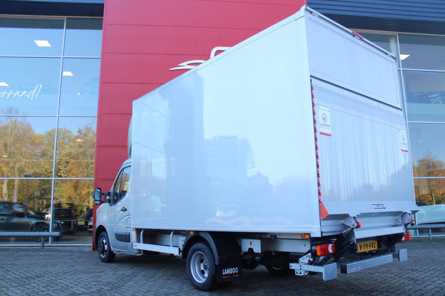 Renault Master T35 2.3 dCi 165PK L3 DL ENERGY BAKWAGEN | DUBBELLUCHT | NAVIGATIE | DAB+ RADIO | DHOLLANDIA LAADKLEP ELEKTRISCH | ALL SEASON BANDEN | NIEUWE BAKWAGEN! | 3-ZITS |