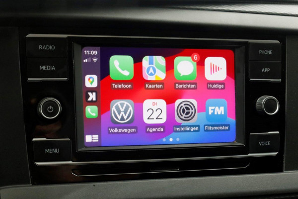 Volkswagen Transporter T6.1 2.0 TDI Lang D.C. Open Laadbak Airco/CarPlay 03-2021