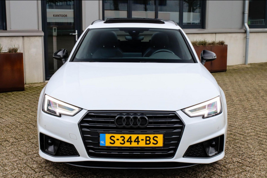 Audi A4 Avant 40 2.0TFSI S line Black Edition Facelift 190pk S-Tronic|Dealer|Panoramadak|Virtual Cockpit|Leder|LED Matrix|Black|19