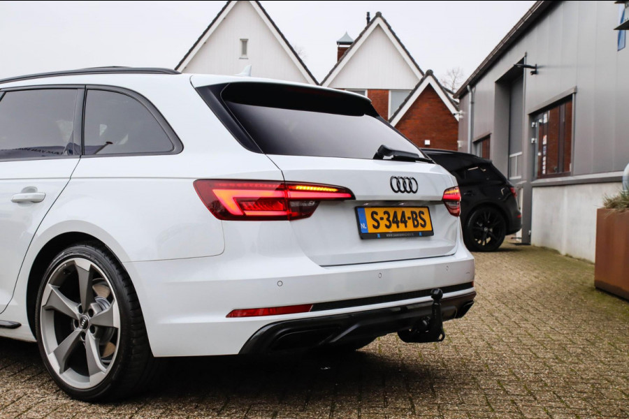 Audi A4 Avant 40 2.0TFSI S line Black Edition Facelift 190pk S-Tronic|Dealer|Panoramadak|Virtual Cockpit|Leder|LED Matrix|Black|19