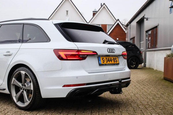 Audi A4 Avant 40 2.0TFSI S line Black Edition Facelift 190pk S-Tronic|Dealer|Panoramadak|Virtual Cockpit|Leder|LED Matrix|Black|19