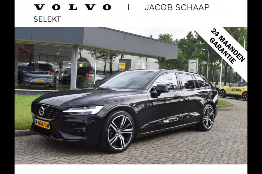 Volvo V60 B4 211PK Automaat R-Design | ACC | H&K | Stoelverwarming | Camera | 19"LMV | Elektr. stoel | Leder