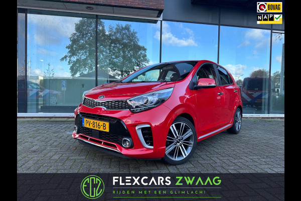 Kia Picanto 1.2 CVVT GT-Line - Leder - Navi - Parkeerhulp - Airco - Org.NL