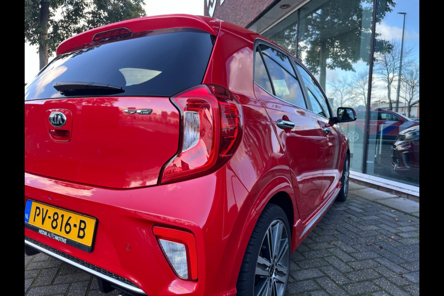 Kia Picanto 1.2 CVVT GT-Line - Leder - Navi - Parkeerhulp - Airco - Org.NL