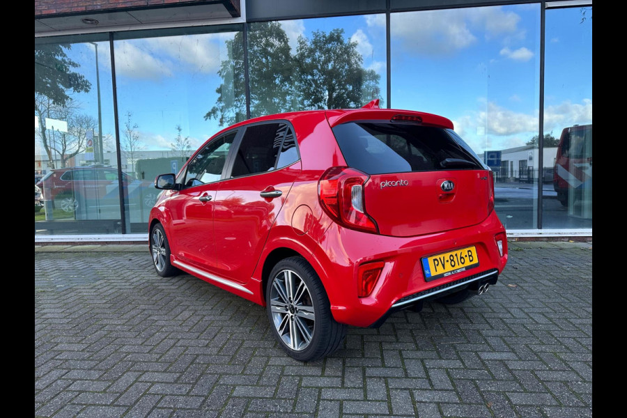 Kia Picanto 1.2 CVVT GT-Line - Leder - Navi - Parkeerhulp - Airco - Org.NL