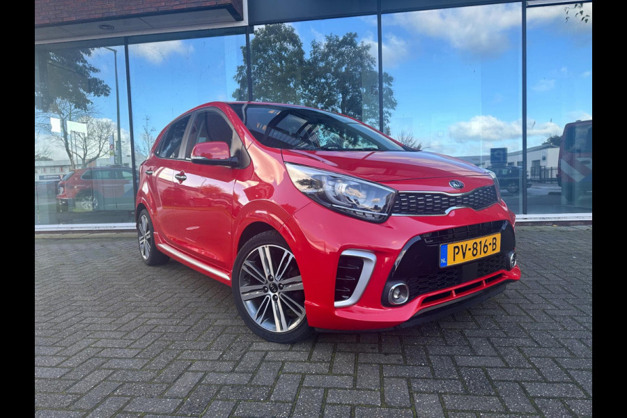 Kia Picanto 1.2 CVVT GT-Line - Leder - Navi - Parkeerhulp - Airco - Org.NL