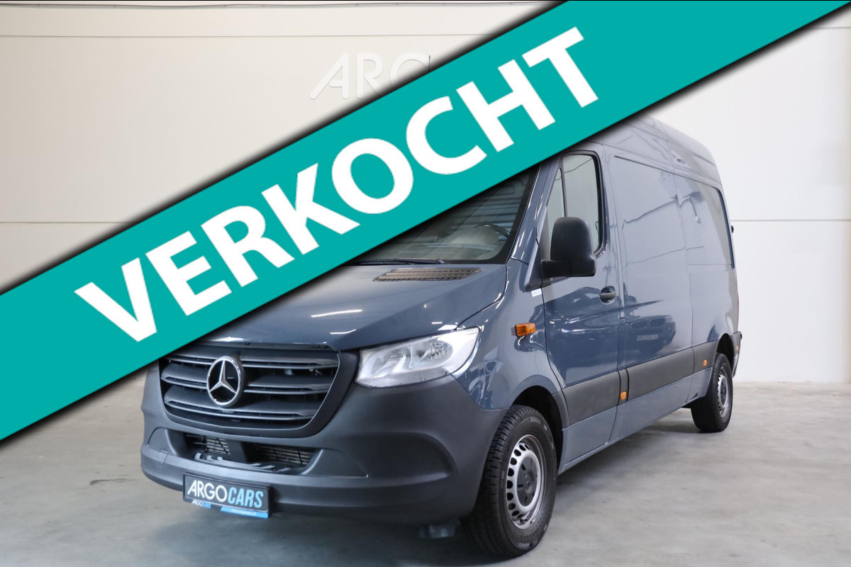 Mercedes-Benz Sprinter 314 CDI L2/H2 GRIJS CAMERA BLIS CLIMA CRUISE CONTROL NAVI 11/2021 LEASE v/a € 199,- p.m.