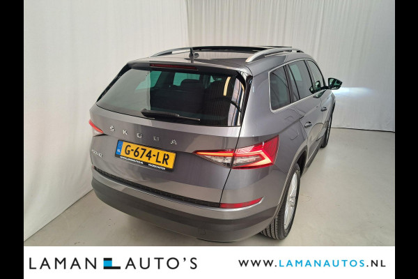 Škoda Kodiaq 1.5 TSI 150pk DSG Business Edition 7P Aut. | Open dak Halfleder CarPlay Canton ECC Navi LED ACC 19" LMV Camera BLIS Metallic | V