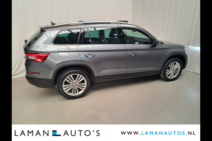 Škoda Kodiaq 1.5 TSI 150pk DSG Business Edition 7P Aut. | Open dak Halfleder CarPlay Canton ECC Navi LED ACC 19" LMV Camera BLIS Metallic | V