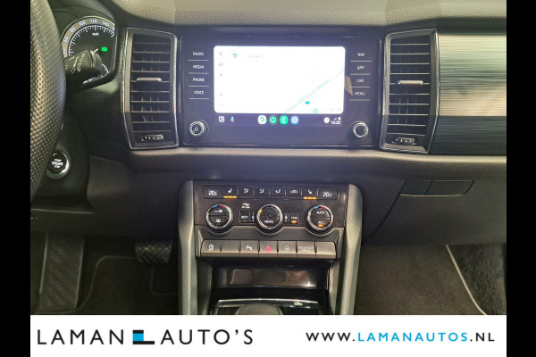 Škoda Kodiaq 1.5 TSI 150pk DSG Style Business Aut. | Open dak Leder-Alcantara CarPlay Canton ECC Navi LED ACC 19" LMV Camera BLIS Metallic |