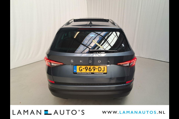 Škoda Kodiaq 1.5 TSI 150pk DSG Style Business Aut. | Open dak Leder-Alcantara CarPlay Canton ECC Navi LED ACC 19" LMV Camera BLIS Metallic |