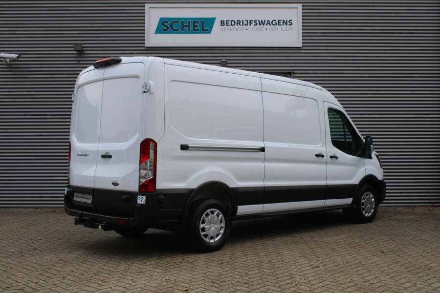 Ford Transit 350 2.0 TDCI L3H2 Trend 130pk Trend - Navigatie - Blind Spot - Adaptive cruise - Camera - 270gr deuren - Trekhaak - Rijklaar