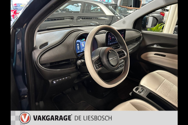 Fiat 500 La Prima 42 kWh/119pk/ Pano-dak / Leder / Camera / Navigatie