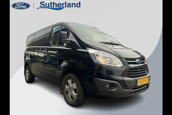 Ford Transit Custom 290 2.0 TDCI L1H1 Limited DC 170pk | Dubbele Cabine | Automaat | Leer | Stoelverwarming | Camera achter | Dubbele schuifdeur |