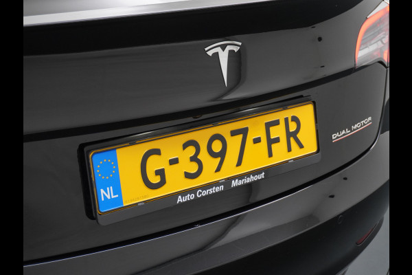 Tesla Model 3 Performance 513pk 3,4 sec 0-100 ! 20"lm FSD-vb. AutoPilot Carbon-Spoiler Premium-HiFi Pano.dak Camera Leer Adaptive-Cruise+Stop& 4wd Rode Remklauwen Premium Audio Veel grip door 4WD vierwielaandrijving.  Origineel Nederlandse auto ! Orig.NL auto  1e eigenaar