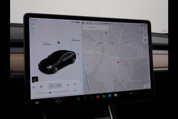 Tesla Model 3 Performance 513pk 3,4 sec 0-100 ! 20"lm FSD-vb. AutoPilot Carbon-Spoiler Premium-HiFi Pano.dak Camera Leer Adaptive-Cruise+Stop& 4wd Rode Remklauwen Premium Audio Veel grip door 4WD vierwielaandrijving.  Origineel Nederlandse auto ! Orig.NL auto  1e eigenaar