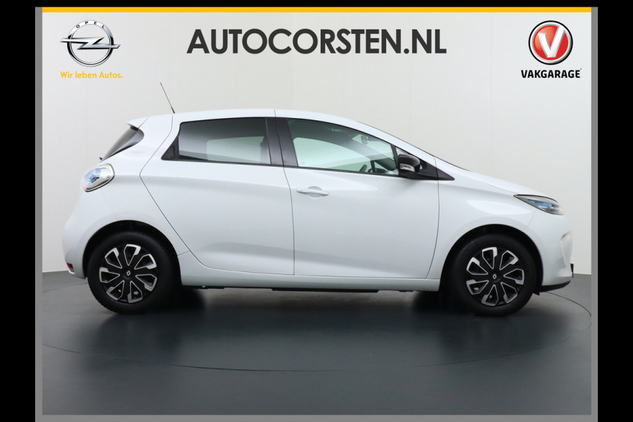 Renault ZOE €5.395,- na subsidie AUT. 90pk Navi Pdc Lmv-look Led Ecc Esp Multi-Media-vb. R240 Intens 22 kWh (ex Accu) Priv. Glass Volledig Dealer Onderhouden ! Orig.NLse auto.  huuraccu v.a. 64 euro per maand.