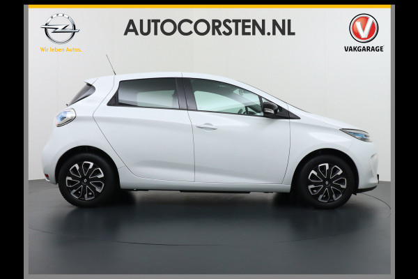 Renault ZOE €5.395,- na subsidie AUT. 90pk Navi Pdc Lmv-look Led Ecc Esp Multi-Media-vb. R240 Intens 22 kWh (ex Accu) Priv. Glass Volledig Dealer Onderhouden ! Orig.NLse auto.  huuraccu v.a. 64 euro per maand.