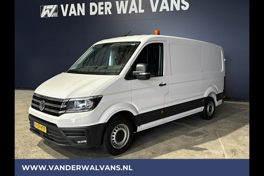 Volkswagen Crafter 2.0 TDI 141pk L3H2 L2H1 Euro6 Airco | Apple Carplay | Cruisecontrol Android Auto, Parkeersensoren, Stoelverwarming, Bijrijdersbank, 3000kg trekvermogen