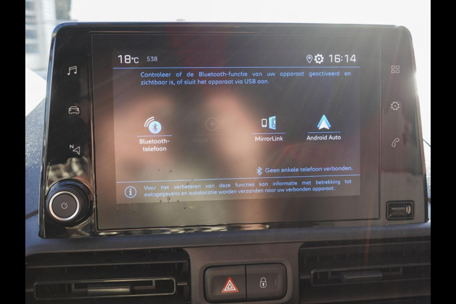 Peugeot Partner 1.5 102pk Premium Airco Parkeersensoren Carplay