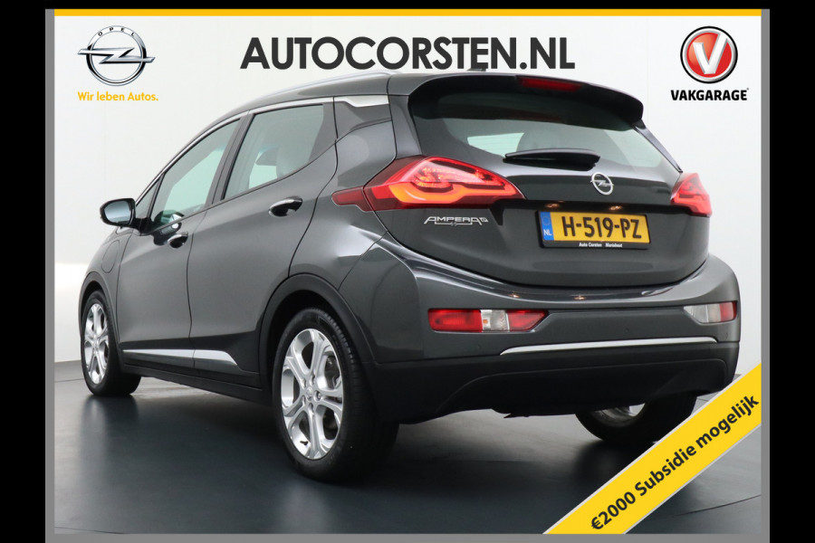 Opel Ampera-E €14.795,-na subsidie 204pk 65 kWh NW Accupakket Navi Xenon WiFi-vb. Carplay Android Pdc-v+a Dodehoek Ecc Apps Bordherkenning Cru ParkeerSensoren Voicecommand Connected-Service Multimedia WiFi voorber. bereik tot 505km origin.NLse auto 1e eigenaar Dealer onderhouden