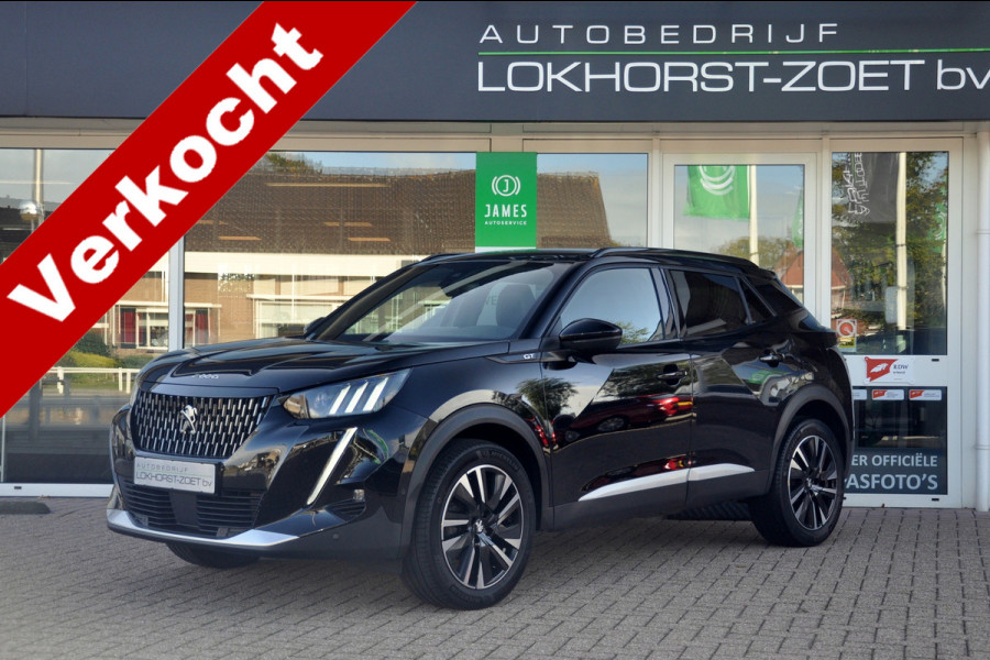 Peugeot 2008 1.2 PureTech 130 PK EAT8 GT Pack | Leer / alcantara | Camera | Navi | ACC | Zeer mooie staat!