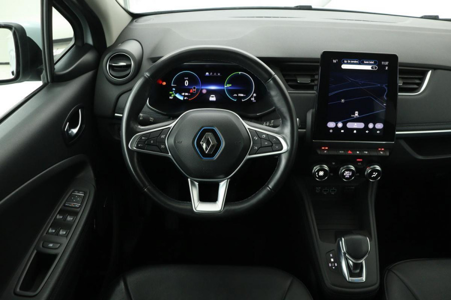 Renault ZOE R135 Edition One | Park Assist | Leder | Bose | Stoel & Stuurverwarming | Carplay | Warmtepomp | Camera | Full LED