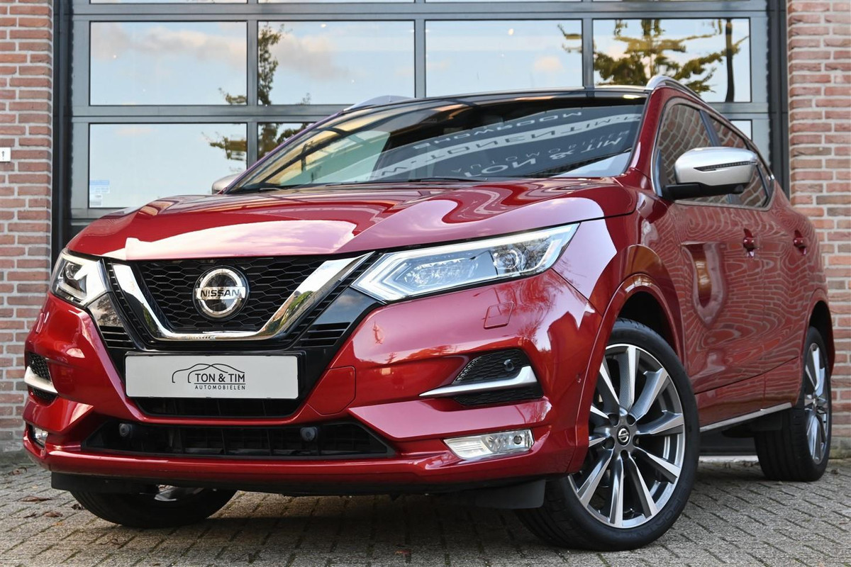 Nissan QASHQAI 1.3 DIG-T Tekna + Pano 360° ProPilot Trekhaak Leder '19