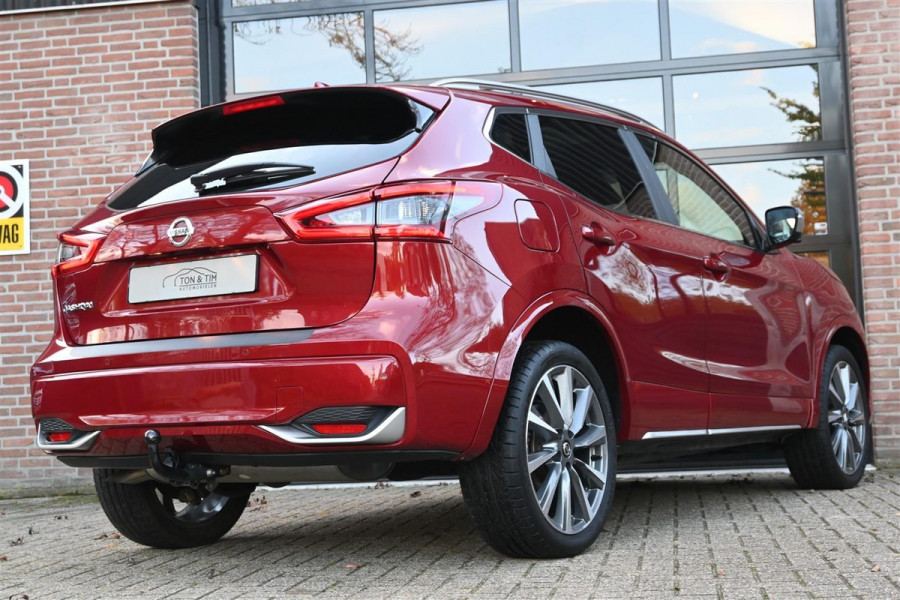 Nissan QASHQAI 1.3 DIG-T Tekna + Pano 360° ProPilot Trekhaak Leder '19