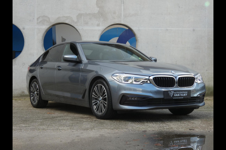 BMW 5 Serie 520i Corporate Lease High Executive | TREKHAAK | LUXE LEDEREN BEKLEDING |