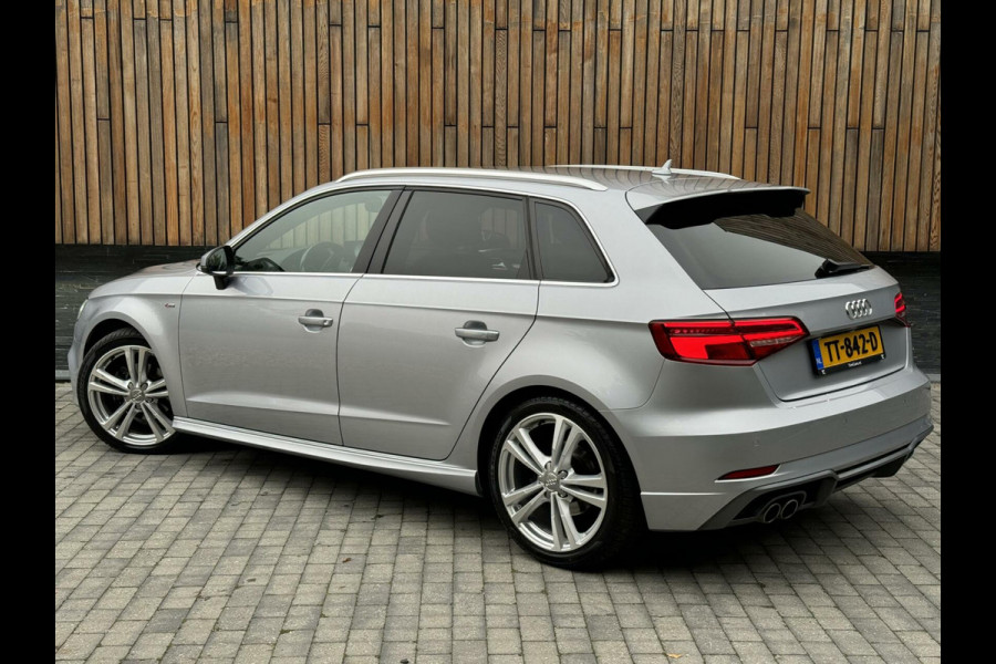 Audi A3 Sportback 1.5 TFSI S-line Automaat | Navi MMI | LED | Dakrails | Getint glas | Climate control | Cruise control | Parkeersensore