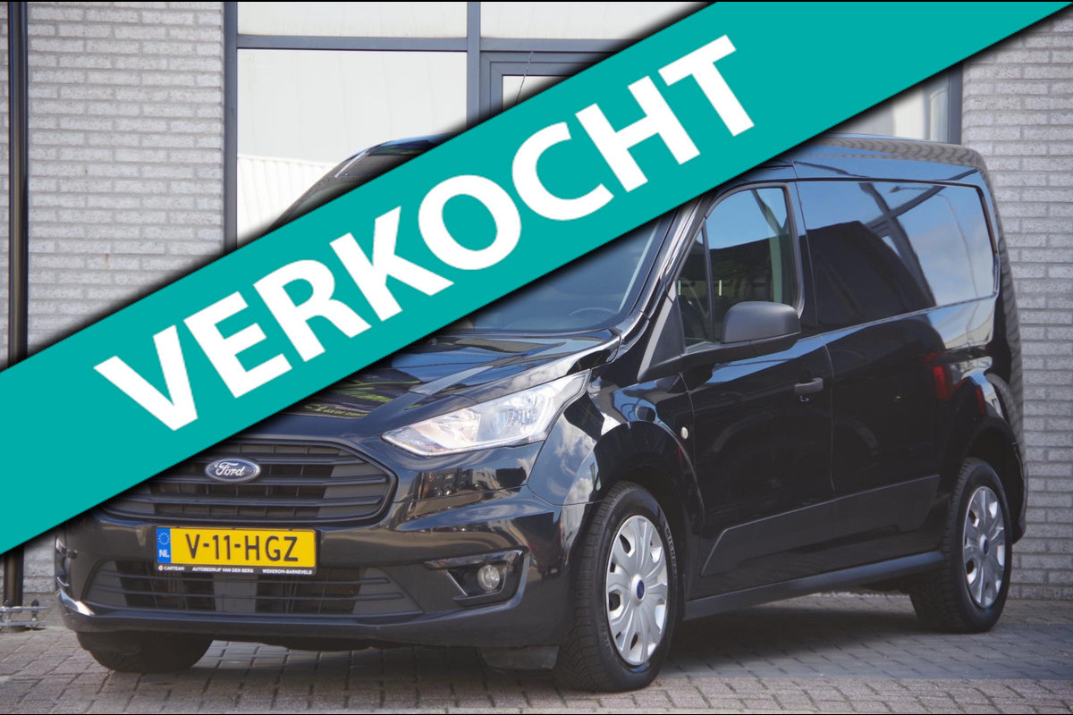 Ford Transit Connect 1.5 EcoBlue L2 3-ZITS, 120PK AUT. CAMERA, NAVI, CRUISE, AIRCO, STOELVERWARMING, PARKEERSENSOREN,APPLE CARPLAY